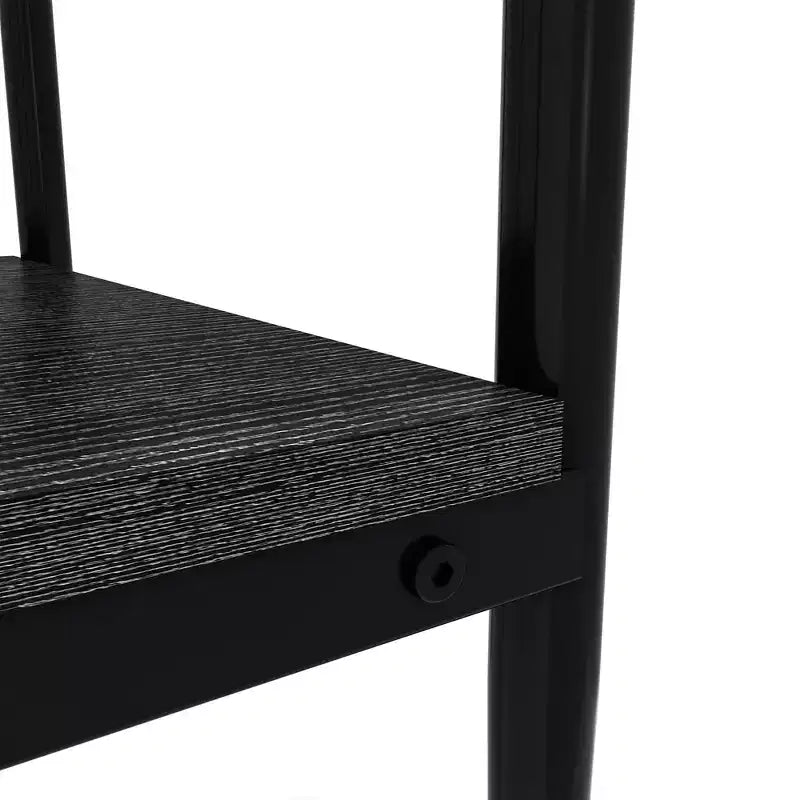 Elegante mesa de centro de vidrio templado de bordes lisos, 2 piezas, mesa auxiliar rectangular moderna con estante abierto para salas pequeñas