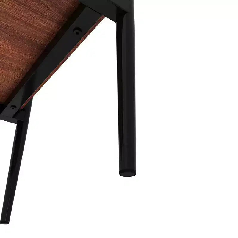 Elegante mesa de centro de vidrio templado de bordes lisos, 2 piezas, mesa auxiliar rectangular moderna con estante abierto para salas pequeñas