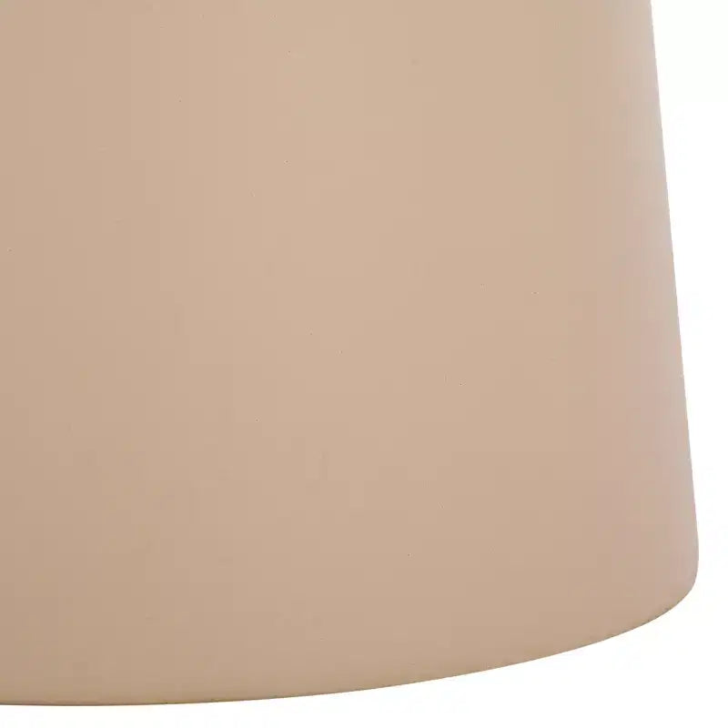 Mesa auxiliar alta de cerámica, cerámica beige/beige