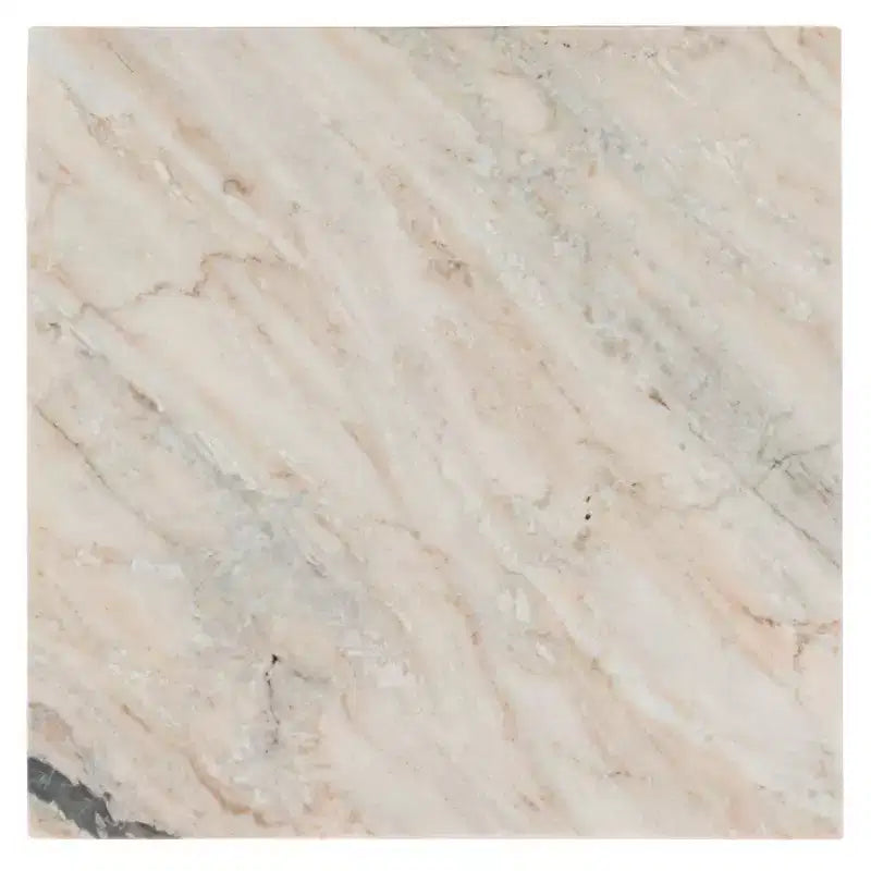 Table d’appoint en marbre brun-gris