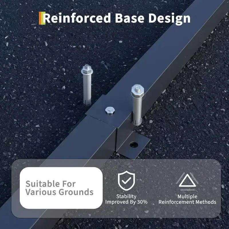 Refugio para automóvil de acero de alta resistencia de 12 x 20 FT, protección para vehículos reforzada para todo tipo de clima, resistente al viento y la nieve, con kit de anclaje, fácil de montar