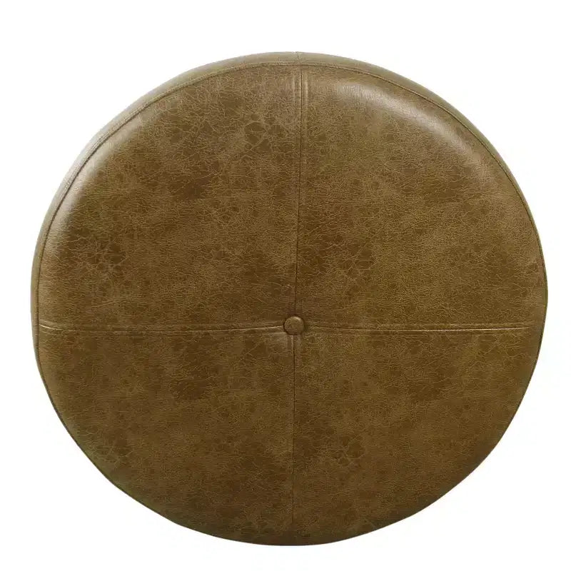 Großer runder Sitzhocker mit Stauraum