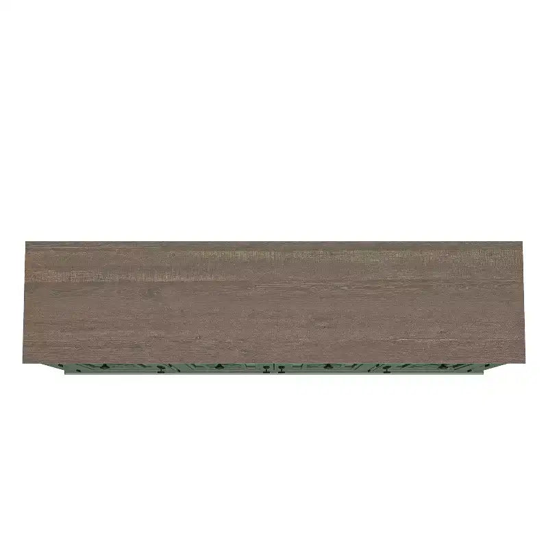 Aparador auxiliar de estilo vintage de 63" con cajones, verde