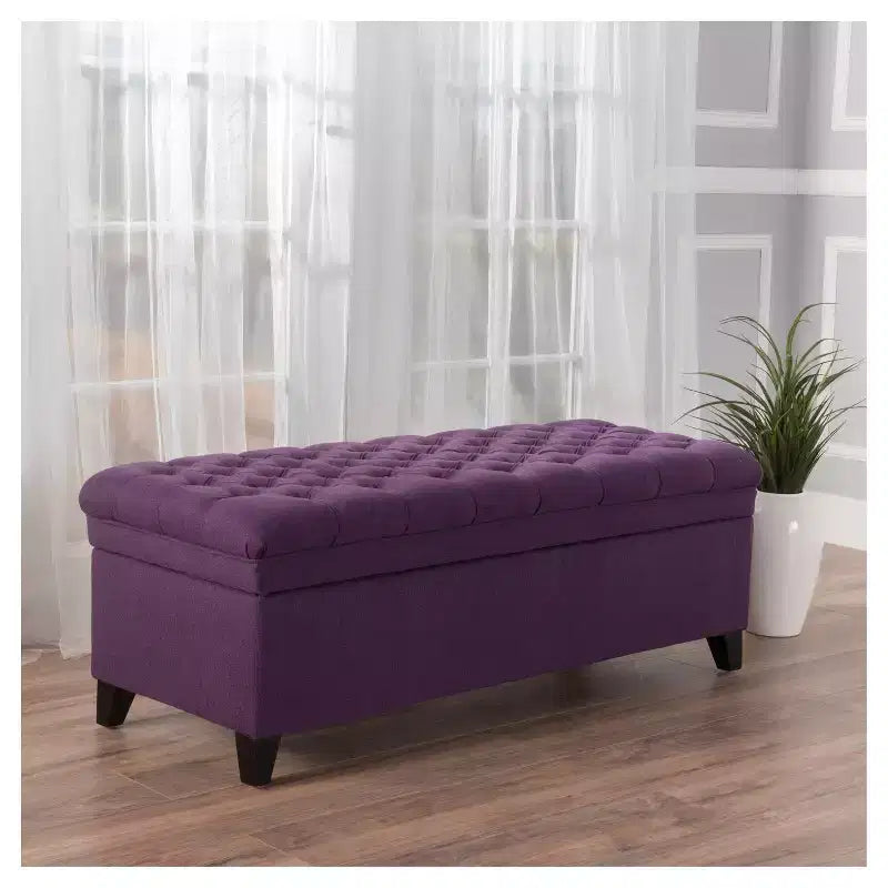 Pouf de rangement